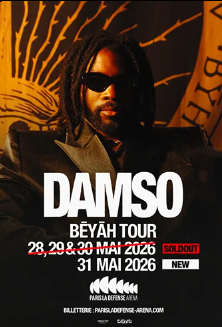 Place Damso - Paris la Defénse Arena